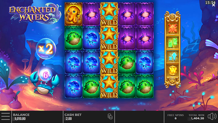 Widening of the wildcard during freespins
