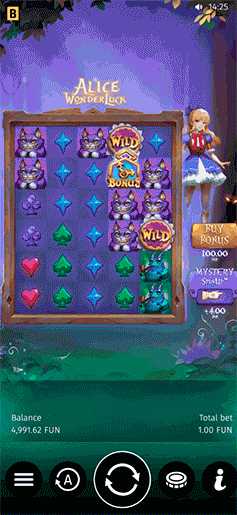 Mobile version of the slot