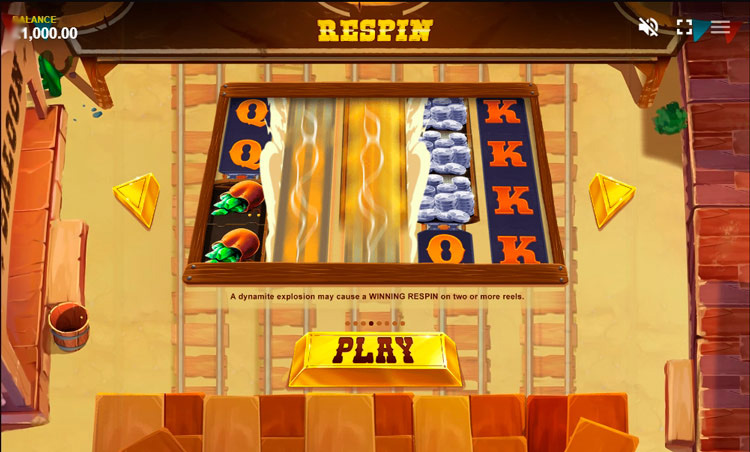 Respins in The Greatest Train Robbery.