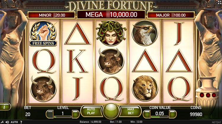 The main profit in the regular game is brought by the respin, triggered by the replacement symbol